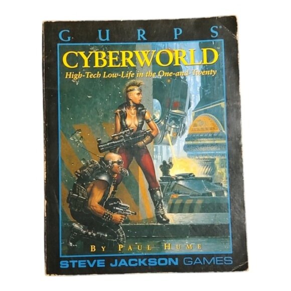 GURPS Cyberworld SJG RPG Sourcebook 1993 - Picture 1 of 6